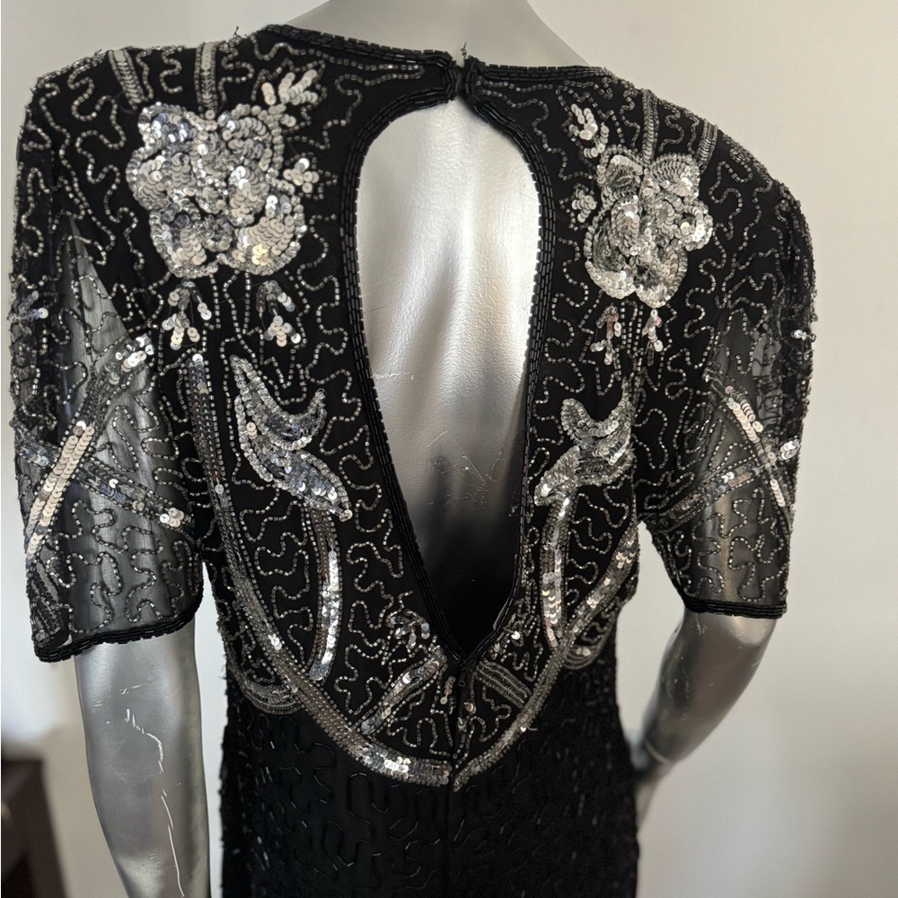 Elegant Beaded Dress - Picture 3 of 7